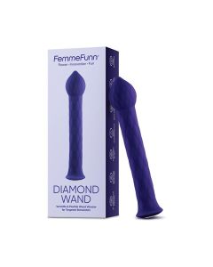 Femme Funn Diamond Wand - Dark Purple
